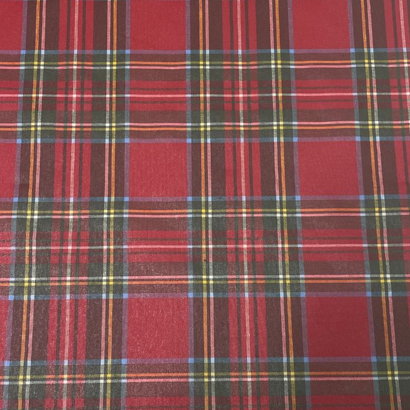 tovaglia antimacchia tartan rosso 01